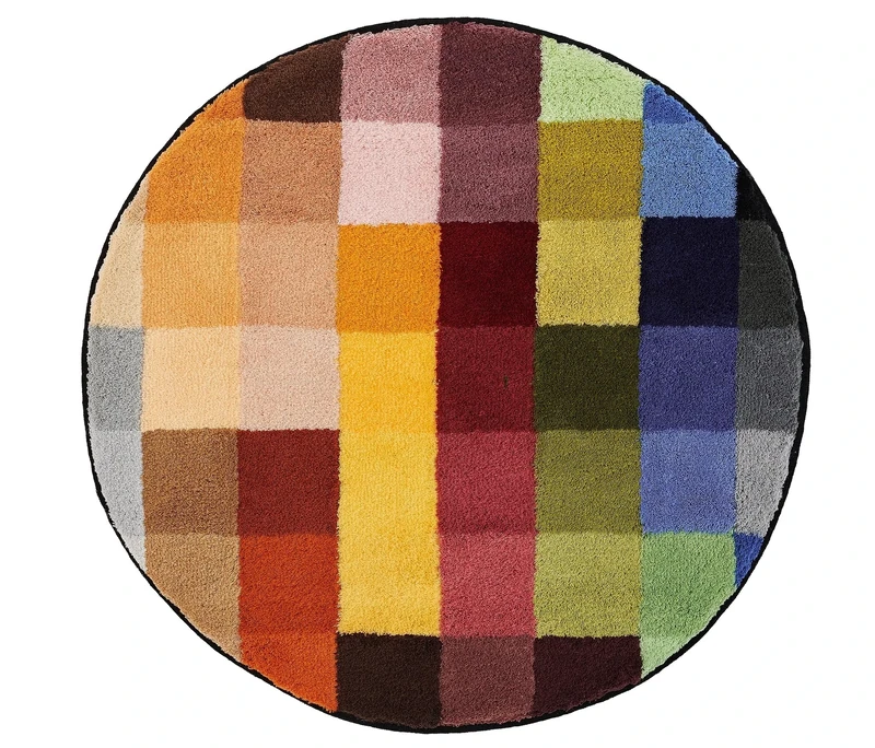 Kleine Wolke "Cubetto Bath Mat, Multi-Colour, 90 cm