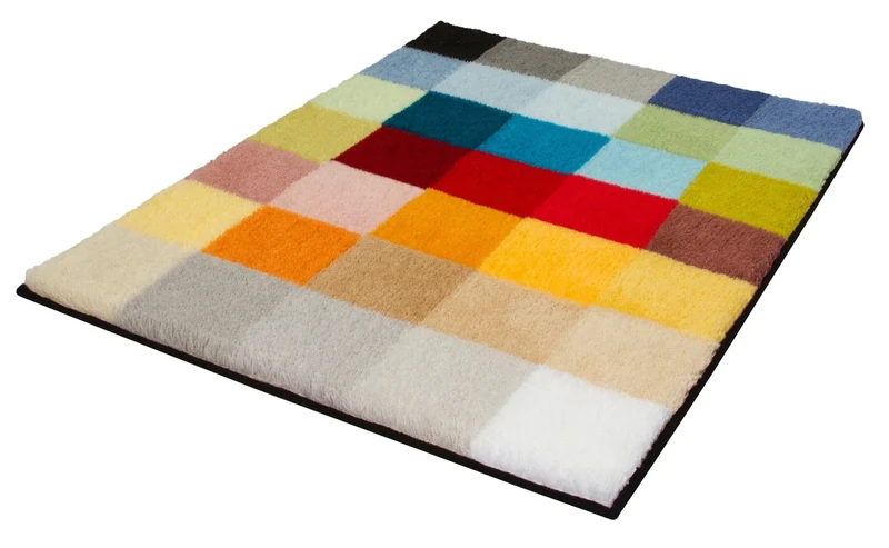 Kleine Wolke "Cubetto Bath Mat, Multi-Colour, 65 x 90 cm