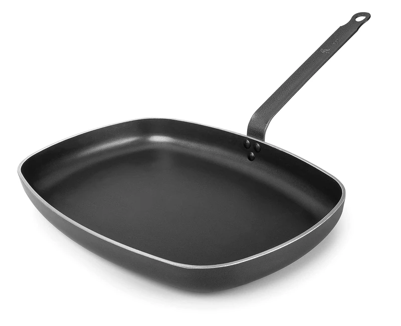 Lacor-23638-RECT.FRYPAN Robust 38X26 Alum-Non-Stick