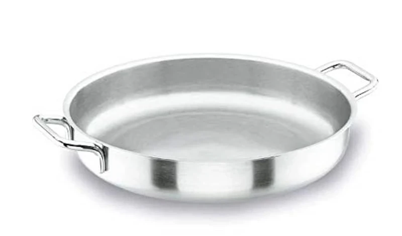 Lacor-50632W-ROUND Dish W/O LID Wagner 32 CMS.