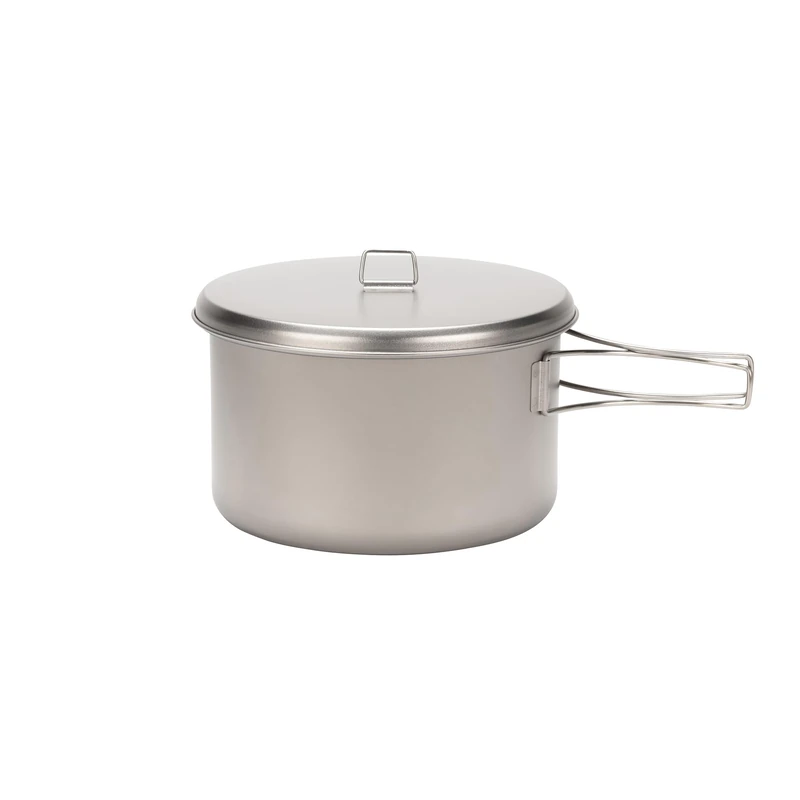 Snow Peak Titanium Cook & Save Pot - 2L Ultralight Cookware