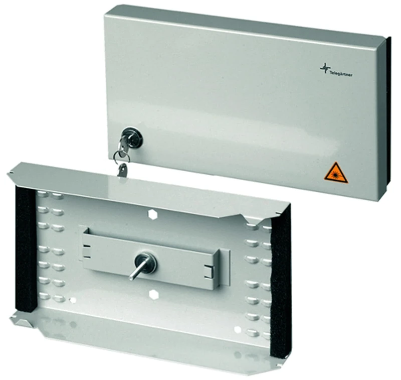 Telegärtner H02050A0013 LWL Compact Splice Box Housing Light Grey