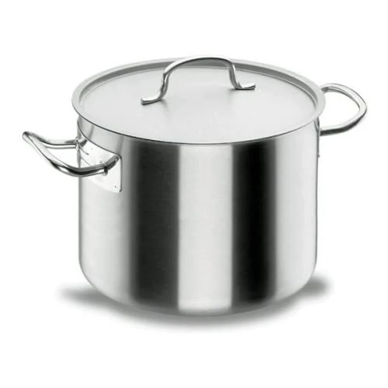 Lacor-50135-SHORT Stock Pot D.36 CM Chef-INOX