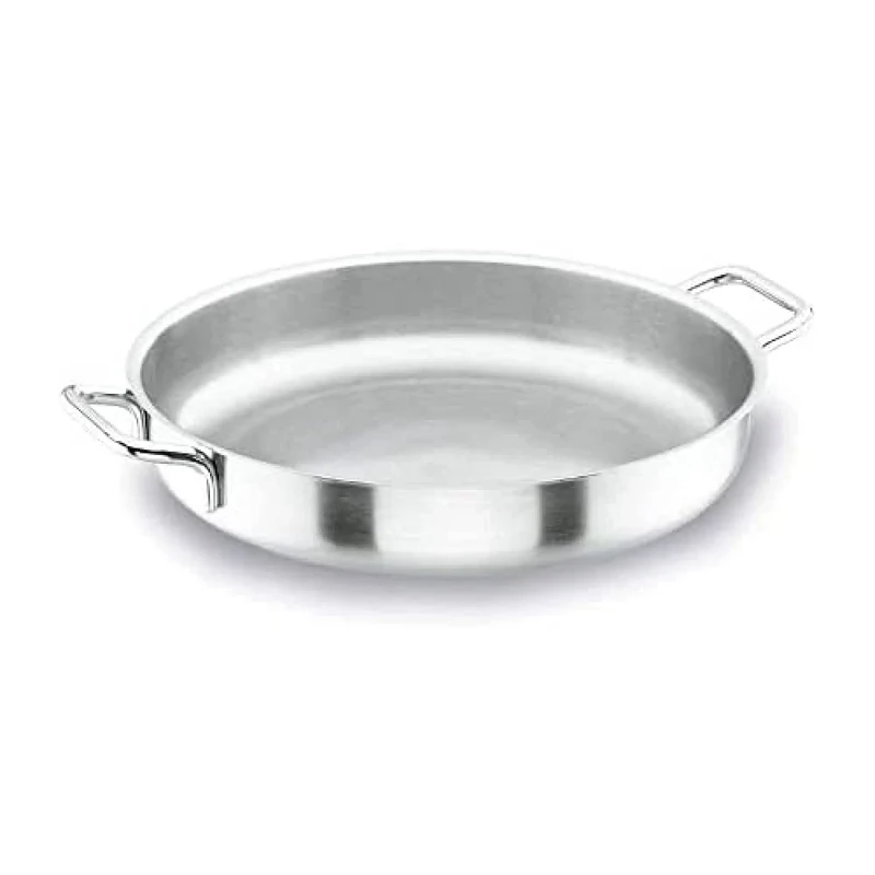 Lacor-50628W-ROUND Dish W/O LID Wagner 28 CMS.