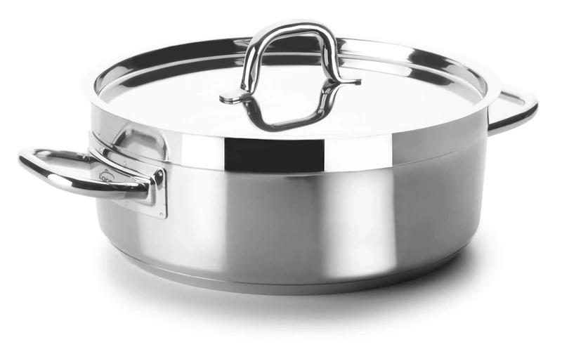 Lacor-54050-CASSEROLE with LID D.50 CM Chef Luxe