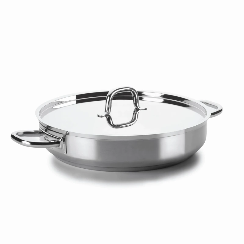 Lacor-54640-ROUND Dish with LID D.40 CM Chef Luxe