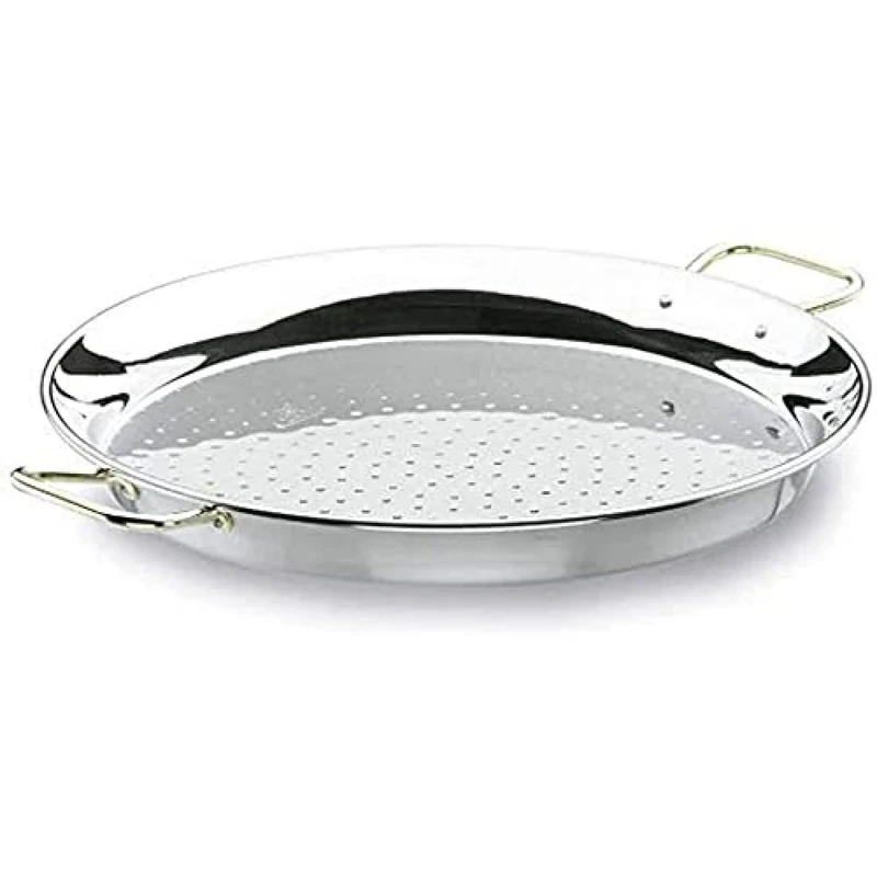 Lacor-60155-ROUND Dish for Paella 55 CM.