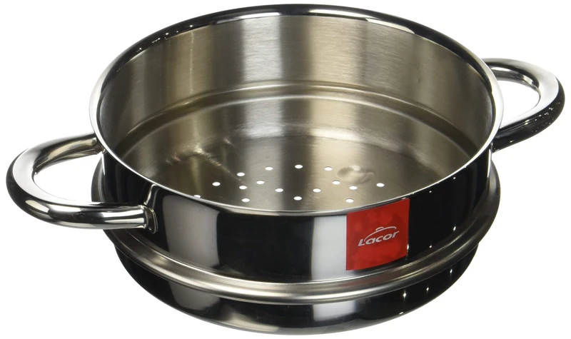 Lacor-40428-STEAM Casserole D.28 CM VITROCOR - Image 1
