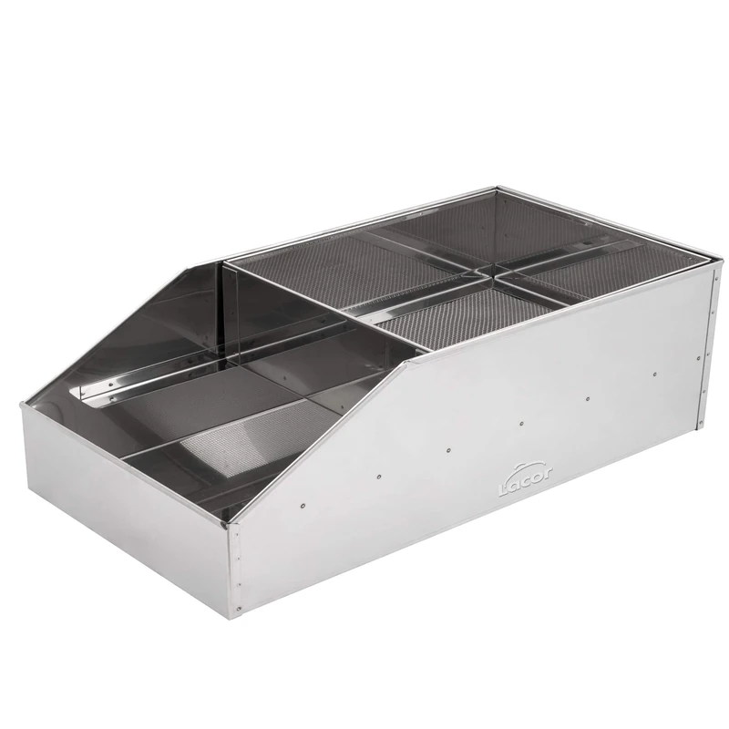 Lacor-50450-MEDIUM S/S Flour BIN MESH 18X50X26.5