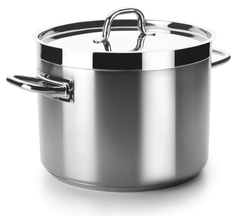 Lacor-54139-LOW Stock Pot with LID D.40 CM Chef Luxe