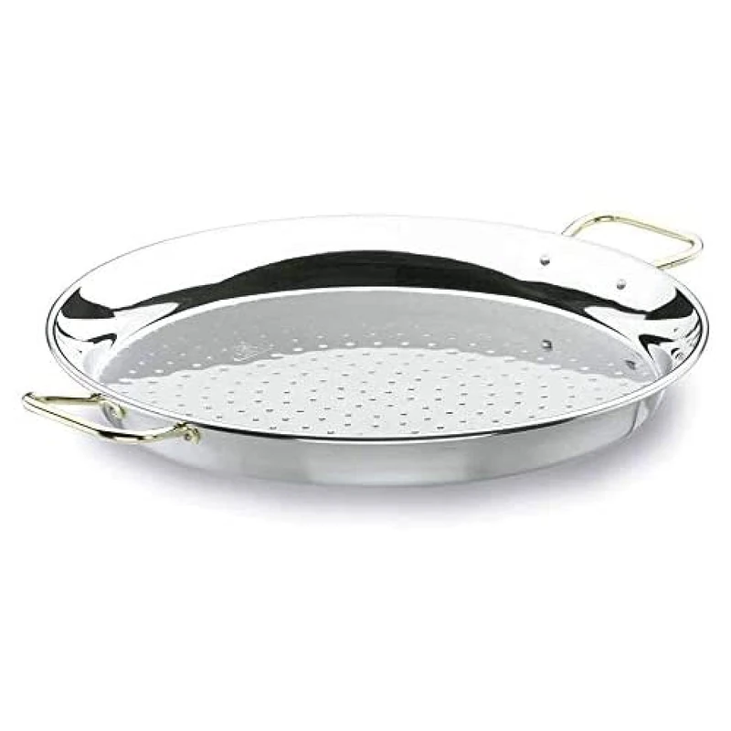 Lacor-60160-ROUND Dish for Paella 60 CM.