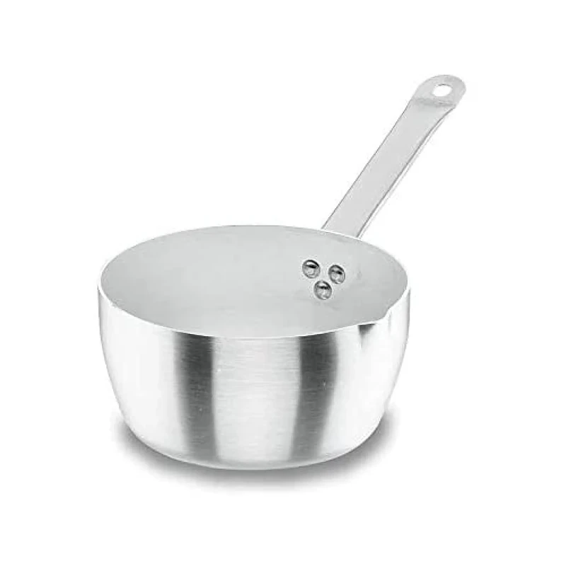 Lacor 21228 Chef-Aluminium Rounded Saucepan, 28 cm, Silver