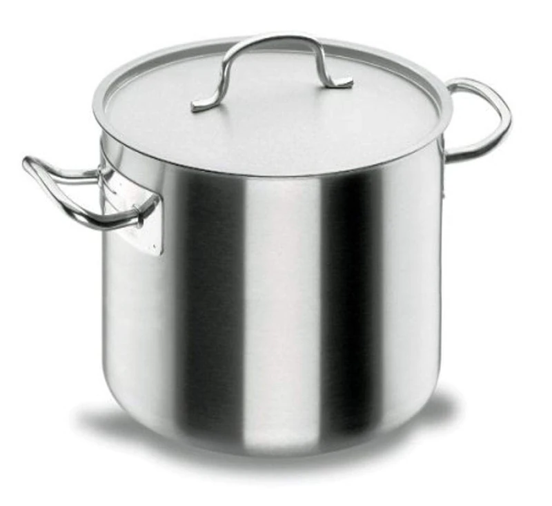 Lacor-50139-SHORT Stock Pot D.40 CM Chef-INOX