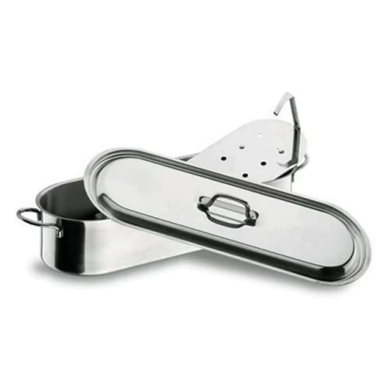 Lacor-50440-FISH KETTEL with Grill 40 CMS.