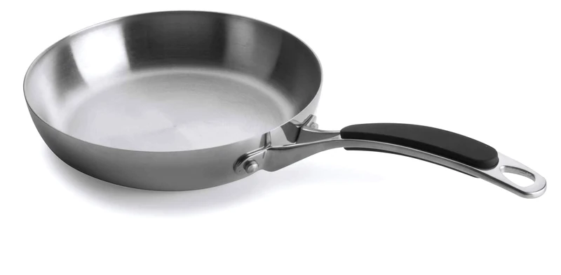 Lacor 53728 Tri-Metal Fry Pan, 28 cm, Silver