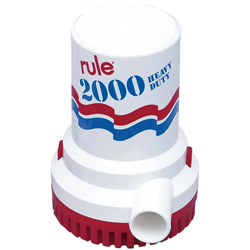 Rule 2000 GPH Non-Automatic Bilge Pump