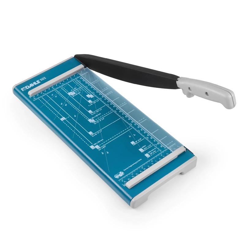 Dahle 502 Craft Creative A4 Paper Guillotine Trimmer - Blue