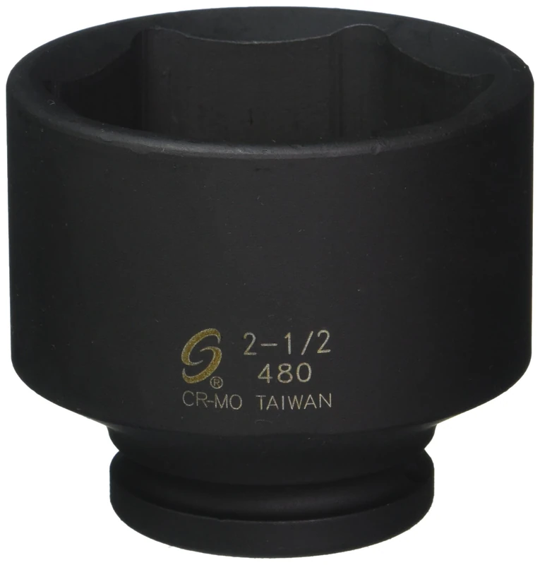Sunex 480 3/4" Drive Standard 6 Point Impact Socket 2-1/2"