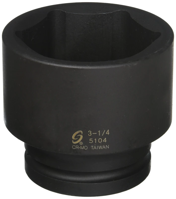 Sunex 5104 1" Drive Standard 6 Point Impact Socket