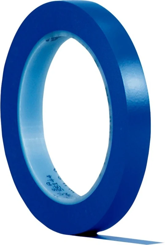 3M Flexible PVC Tape, 1/2 Inch F x 33 m, 0.13 mm - Blue, Pack of 72