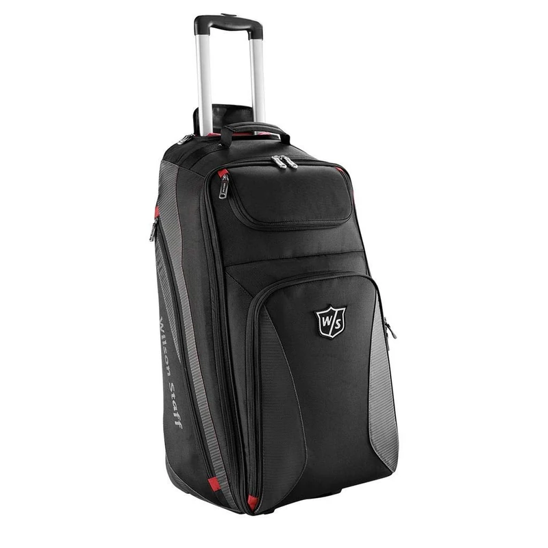 Wilson Staff Wheel Travel Bag, Black
