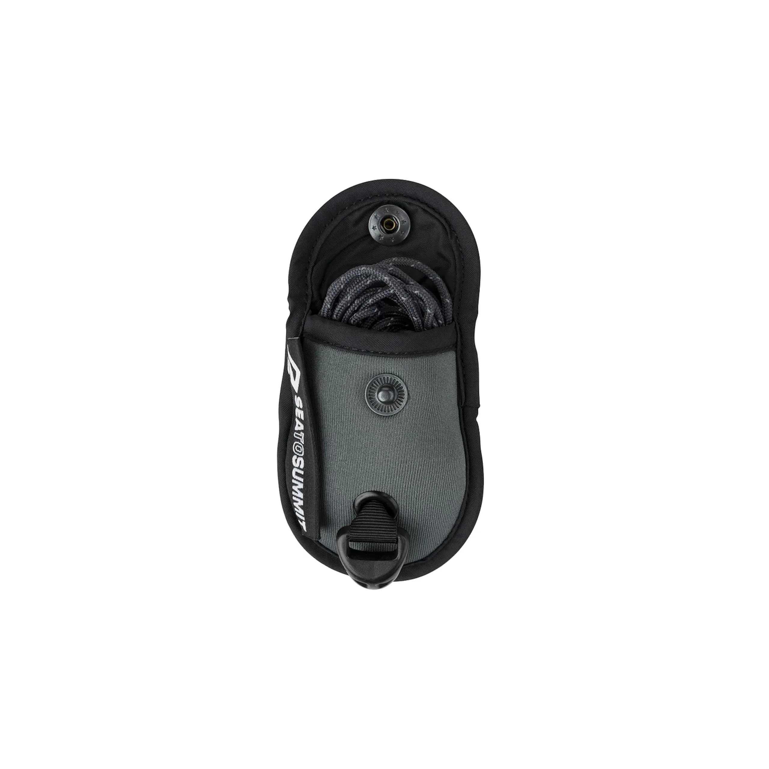 Sea to Summit - Lite Line Clothesline 3.5m - No Pegs Needed - Tiny & Compact - Dual Reflective Cord With Beads - For Backpacking & Camping - Black - 25g