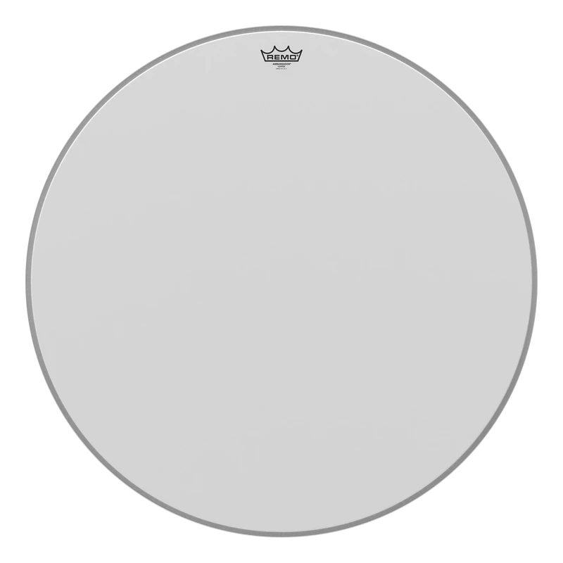 Remo Drumhead Ambassador White Coated for Bass Drum - 30" - BR-1130-00