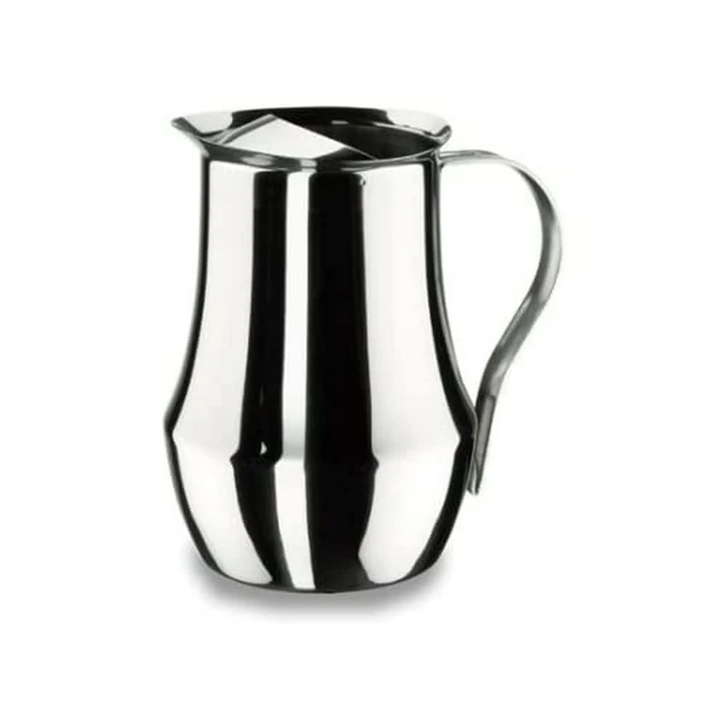 Lacor-62702-ROUNDED Water JUG 2 L. W/ICE Lip S/S