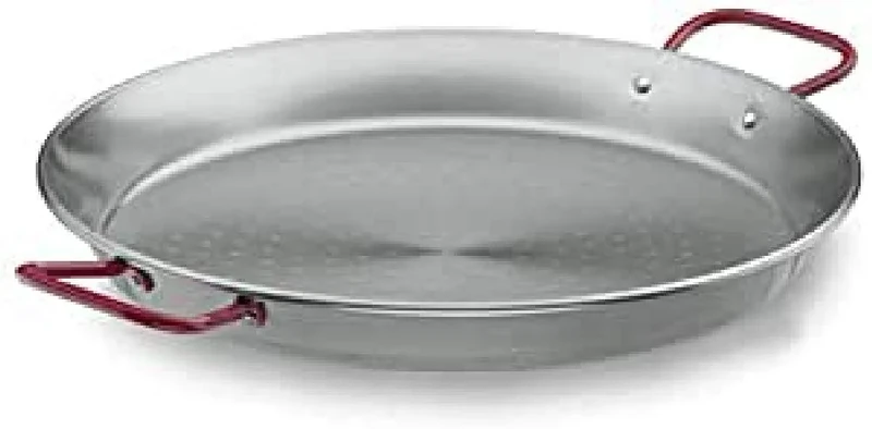 Lacor-63661-BLACK (IRON) STEEL ROUND DISH 60 CM.