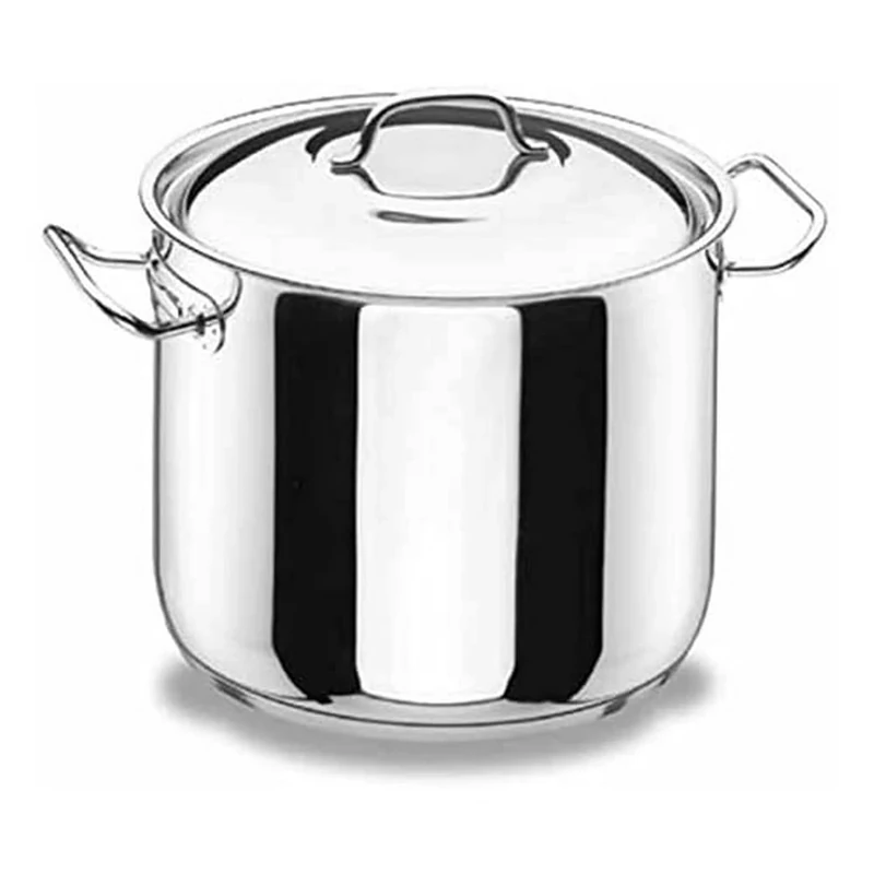 Lacor-72125-PROFESIONAL DEEP Stock Pot + LID 24 CM