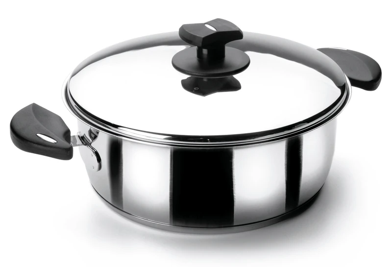 Lacor-88024-CASSEROLE with LID D.24 CM NOVA LADYCOR