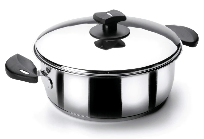 Lacor-88022-CASSEROLE with LID D.22 CM NOVA LADYCOR
