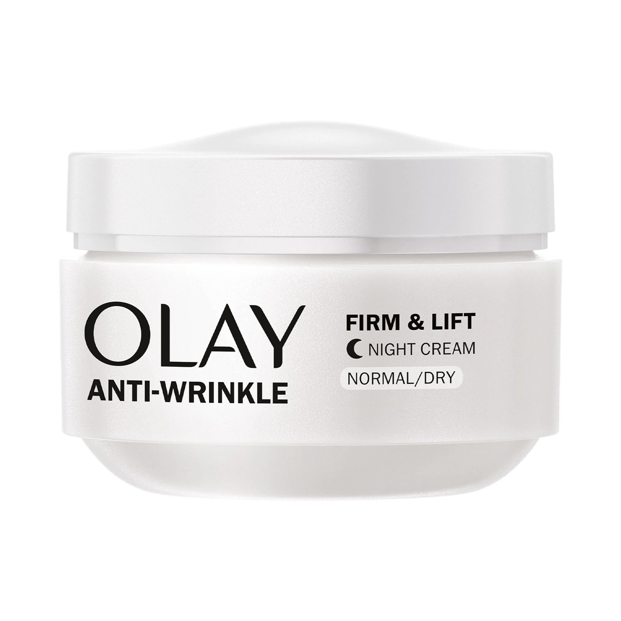 Olay Anti-Wrinkle Firm & Lift Night Cream, Helps To Visibly Reduce Fine Lines & Wrinkles And Fights The Visible Signs Of Ageing, 50ml