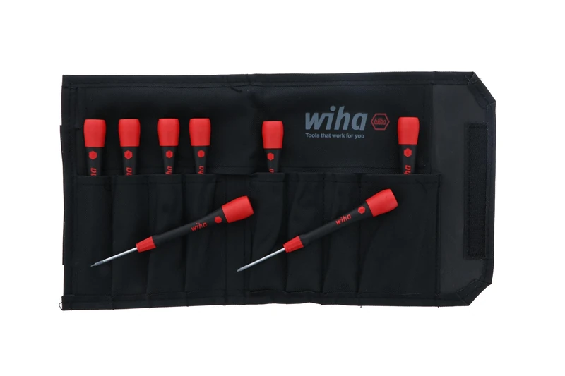 Wiha 26793 PicoFinish Torx Driver Set, T1-T8, 8 Piece