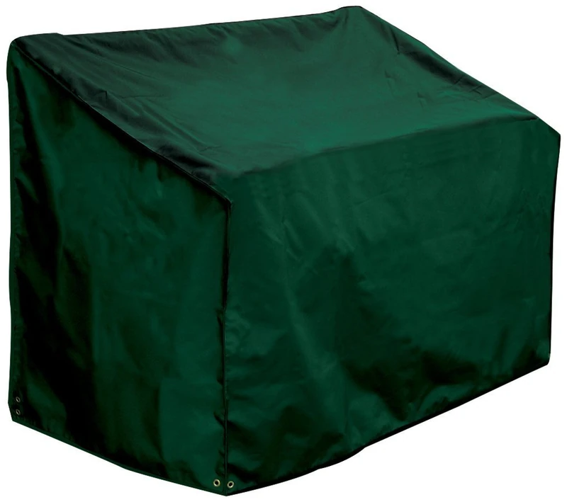 Bosmere Protector 6000 | Garden Bench Cover | W 163cm D 66cm H 89cm | 100% Waterproof, UV Protected, Heavy Duty 600D | 6 Year Guarantee | C610, Green, C610 - Image 1