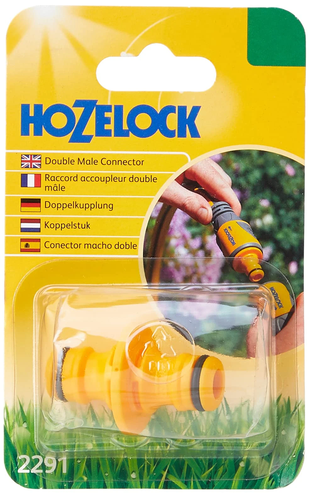 Hozelock 2291 Double Male Connector