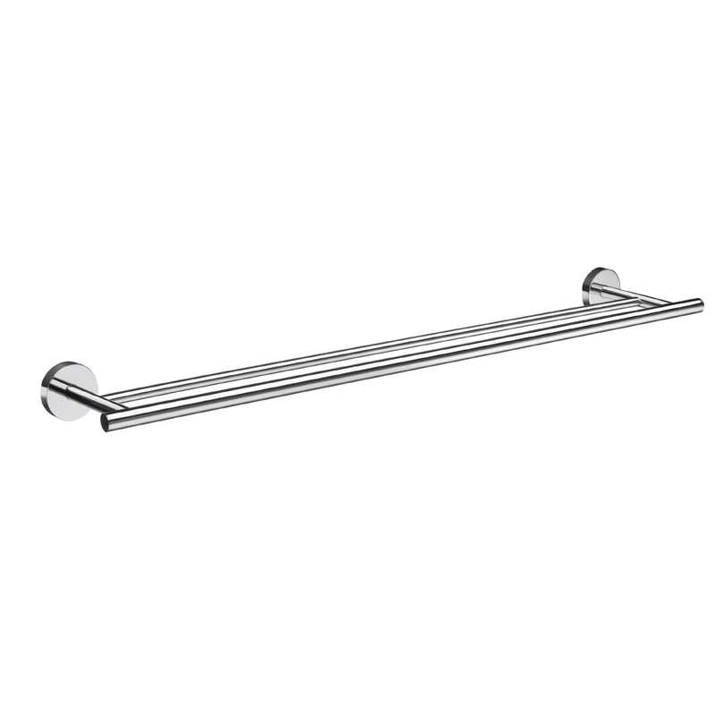 Smedbo "Home" Double Towel Rail, Polished Chrome, 64.8 cm
