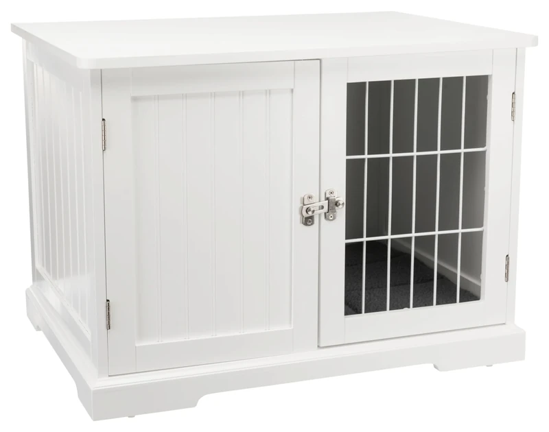 TRIXIE Home Kennel, M: 73 x 53 x 53 cm, White, 16.91 kg