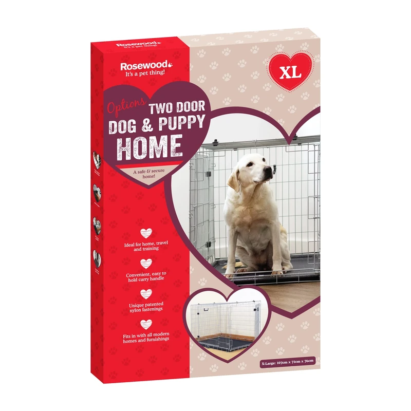 OPTIONS LGE DOG CAGE 2 DOOR