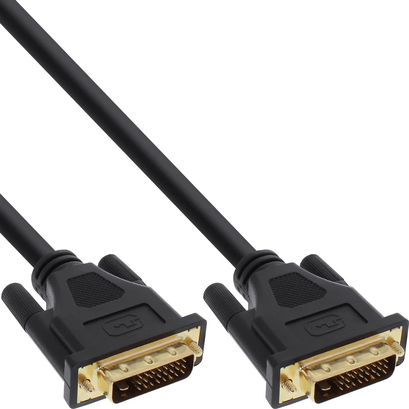 InLine 20m Premium 24+1 Male to Male Dual Link DVI-D Cable