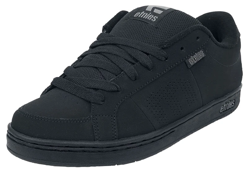 Etnies Men's Kingpin Skateboarding Shoes, Black 003 Black Black 003, 4 UK