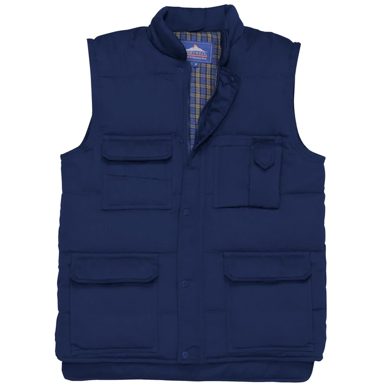 Portwest Shetland Bodywarmer, Size: L, Colour: Navy, S414NARL