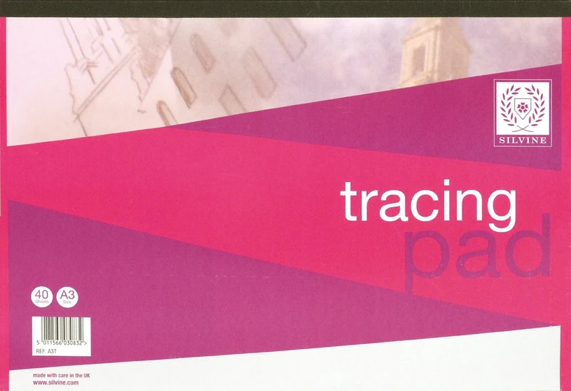 Gateway Natural Tracing Paper Pad A3 90gsm 100 Sheets