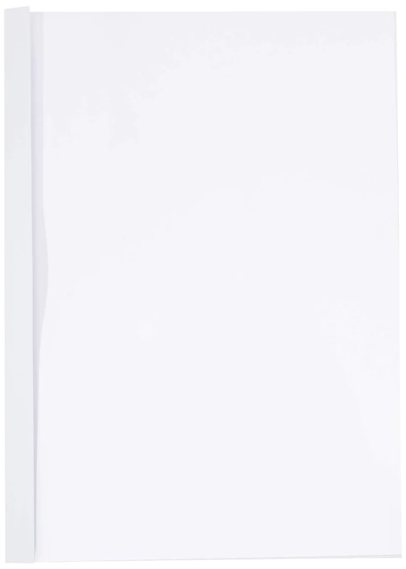 Leitz A4 Thermal Binding Covers, 3 mm (30 Sheet Capacity), White, Pack of 100