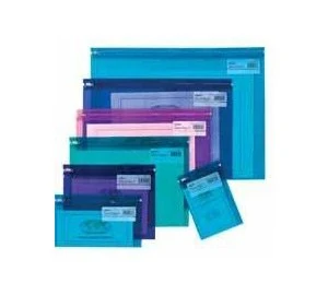 Snopake Pack of 25 with Metal Zip DL Electra Assorted Colours