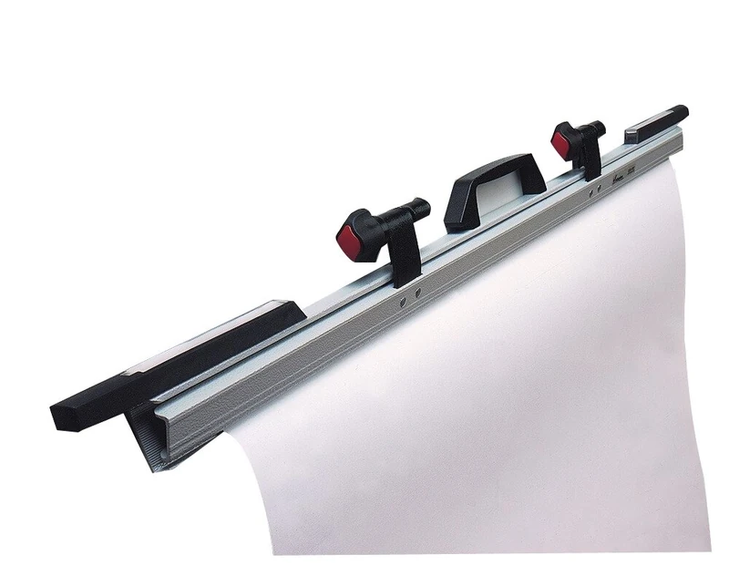 Vistaplan A0 Plan Hangers With Handles Grey (Pack of 2)