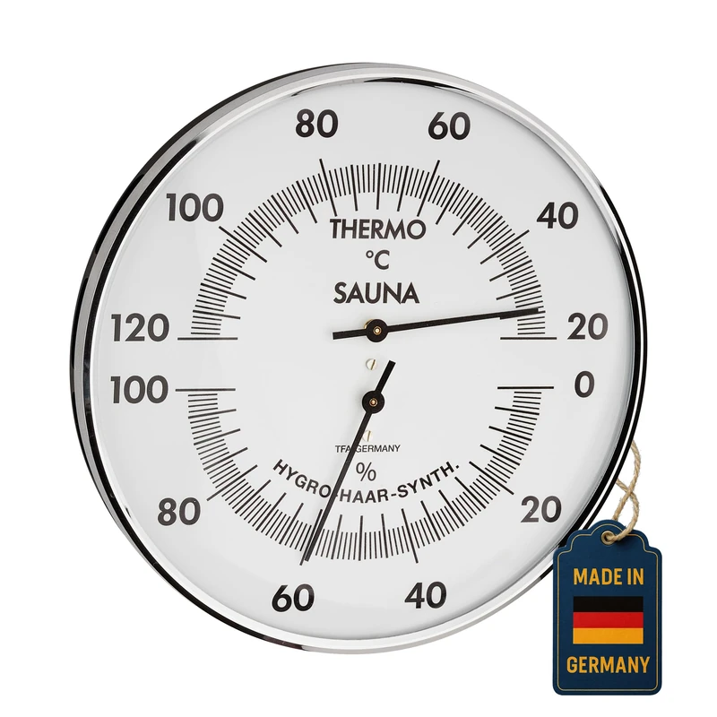 TFA 40.1032 Sauna Thermometer and Hygrometer Synthetic Fibre