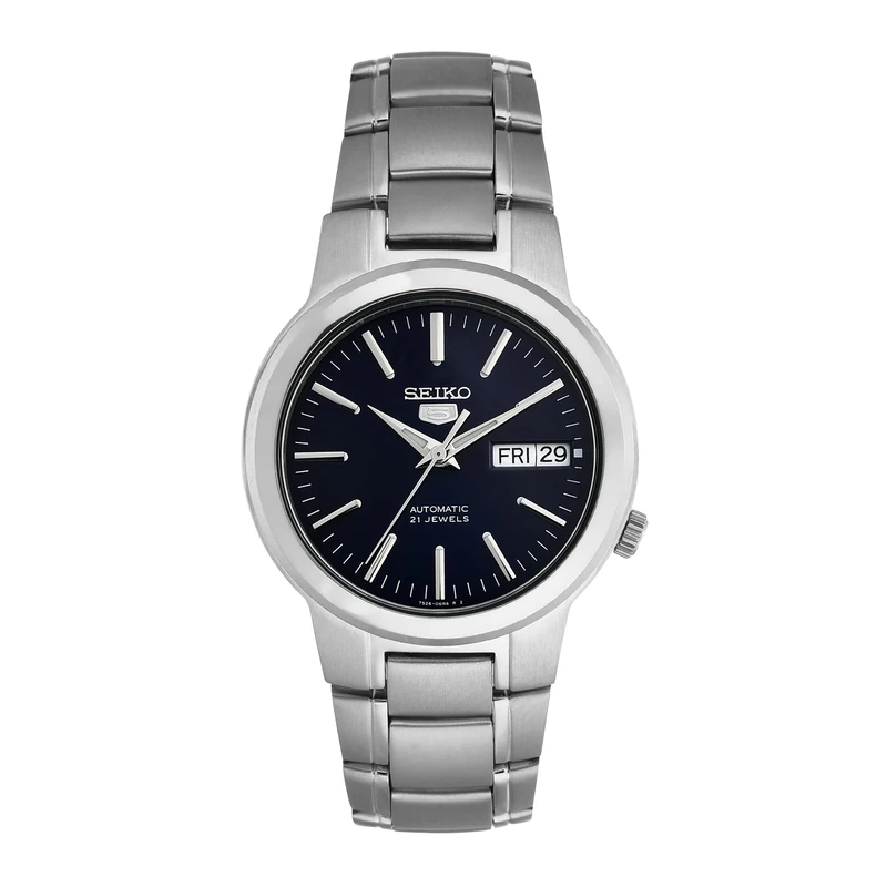 Seiko SNKA05K Gents Automatic Blue Dial Stainless Steel Watch