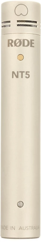 RØDE NT5 Premium Half InchSmall-diaphragm Condenser Microphone for Music Production and Instrument Recording