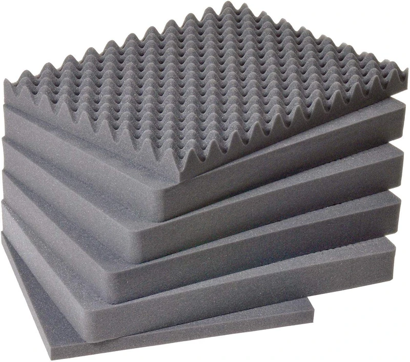 Peli 1621 Replacement Foam Set, Original Protector Case accessory, Compatible 1620, Colour: Black - Image 1
